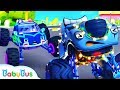 Police Truck Chases Bad Guy Police Cartoon Nursery Rhymes Kids Songs Color Song BabyBus