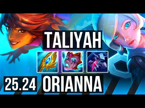 TALIYAH vs ORIANNA (MID) | EUW Challenger | 25.24