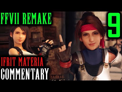 Final Fantasy VII Remake Walkthrough Part 9 - Tifa Cocktails & Jessie's Gift (Chapter 3)