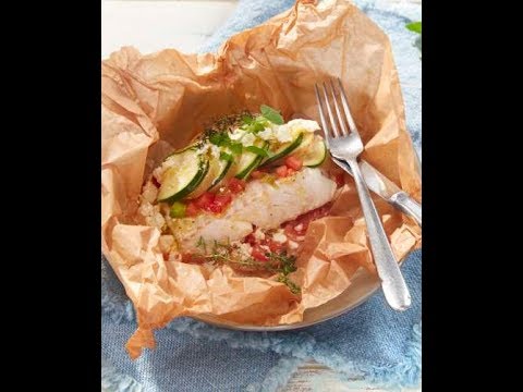 Papillote de cabillaud à la provençale - Colruyt