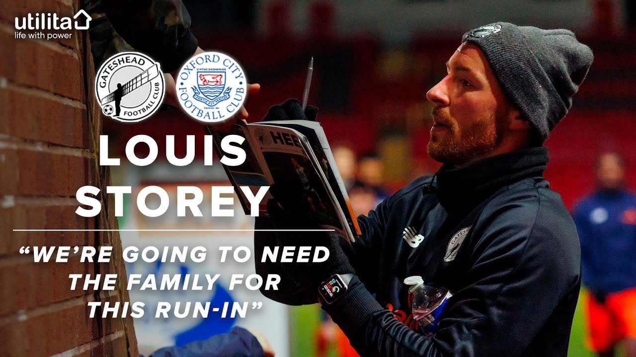 💬 “The new challenge is consistency” | Louis Storey pre-Oxford City (H) | INTERVIEW