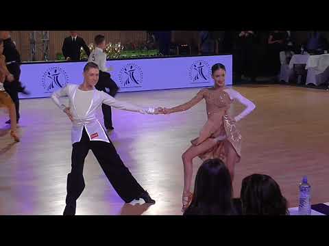 053 Daniel Borůvka - Barbora Borůvková /MČR T10 2018/ Kojetín/ Junior II./ Semifinále/ Chacha