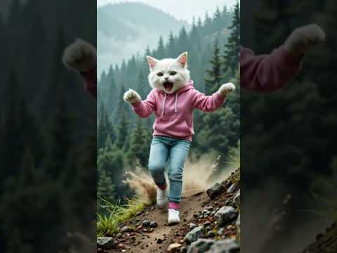 Shabnam aur Shaka ki Hill Station Love Story – Ek Emotional Rescue Moment 💕🐾"#cat #ai