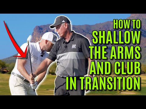 GOLF: How To Shallow The Arms And Club In Transition - With Mike Malaska