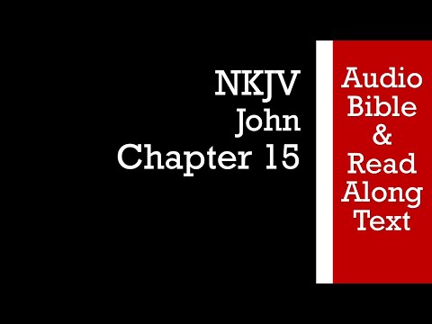 John 15 - NKJV (Audio Bible & Text)