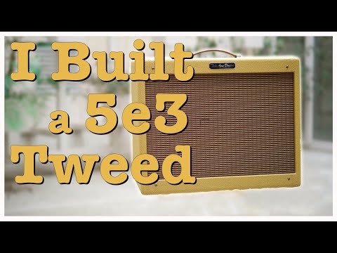 I Built a 5e3 Tweed amp Hardwired - Doctor Guitar EP286