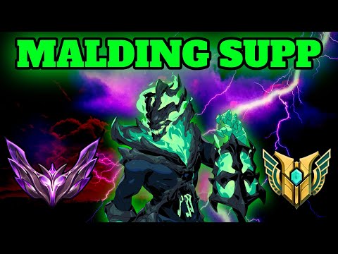 MALDING Support! - Master Thresh Gameplay vs Bard [FULL GAME]