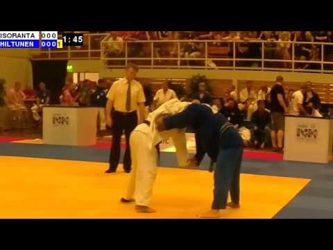 Judo Nordic Championships 2014: M1M3-73: ISORANTA - HILTUNEN