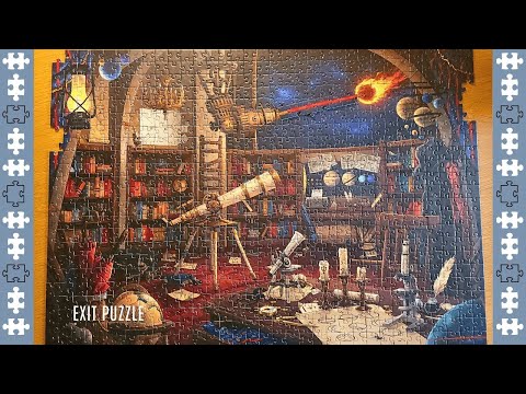 EXIT Puzzle + Lösung – Die Sternwarte 759 Teile – Ravensburger Puzzle 199501