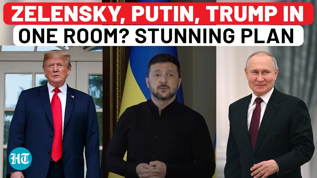 Zelensky, Putin, Trump To Sit For Peace Talks In One Room? Ukraine Prez’s Stunning Appeal On Camera