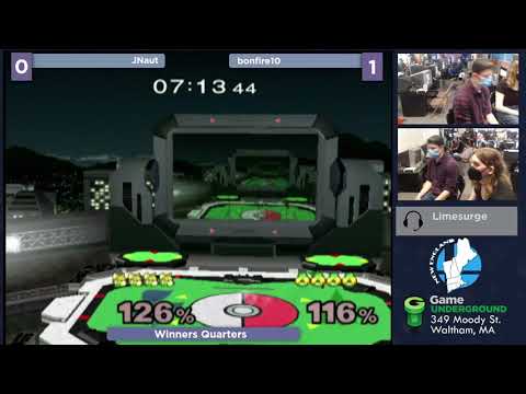 Mass Madness 34 SSBM - JNaut (Fox) vs. bonfire10 (Sheik) - Melee WQF
