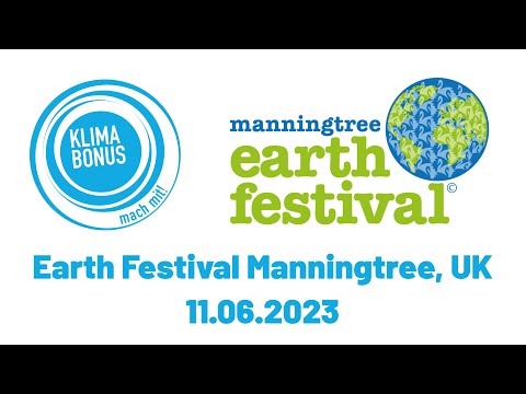 Earth Festival Manningtree 2023: Maik Schöniger, Klimabonus Region Burgwald-Ederbergland and Marburg
