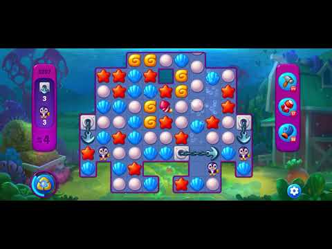 Fishdom Super Hard level 8297 no boosters フィッシュダム