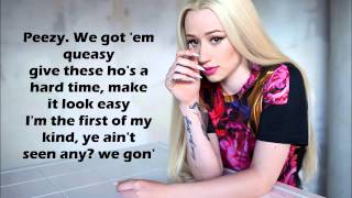 Iggy Azalea - Murda Bizness ft. T.I. (LYRIC VIDEO)