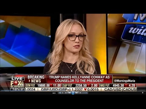 12-22-16 Kat Timpf on Mornings with Maria - New Trump Counselor KellyAnne Conway