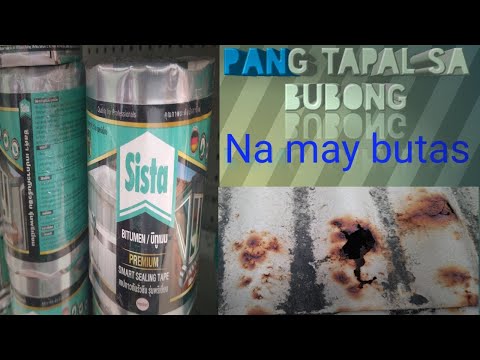 paano mag repair ng bubong na may butas.