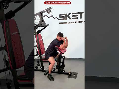 Sketra Elite Multistation Gym | 40+ exercise machine | #sketra #multistation #gym #workout #fitness