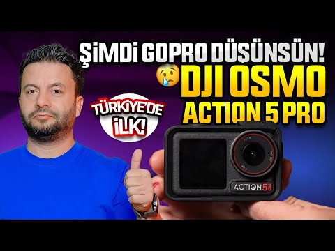DJI Osmo Action 5 Pro inceleme! (GoPro üzgün 😢)