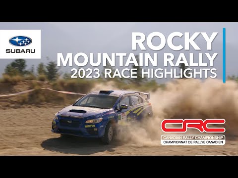 2023 Rocky Mountain Rally - Race Highlights | Canadian Rally Championship (CRC)
