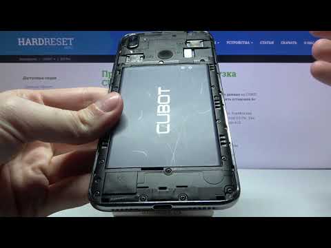 Как вытянуть батарею с CUBOT R15 Pro?
