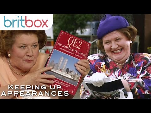 Hyacinth Tries to Show Off Her Holiday Brochures | Keeping Up Appearances
