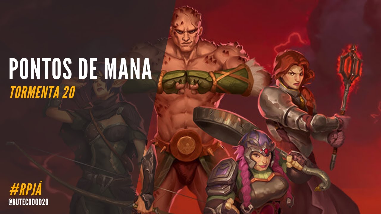 RPJÁ - Tormenta 20 | Pontos de mana