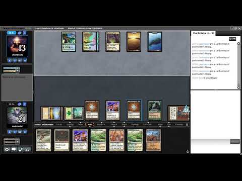 The Mythic Society III - Round 3 (Terrageddon vs Bant Control)