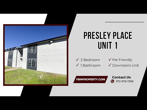 Presley Place Apartments - Video 2 of 2