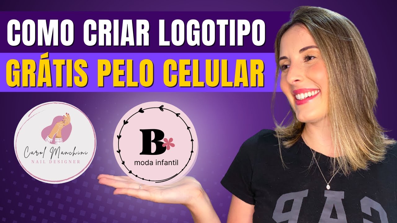 Como Criar Logotipo Grátis Pelo Celular? SIMPLES, RÁPIDO E FÁCIL (Tutorial Completo 2023)