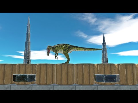 🦁 ANIMALS vs DEADLY SPIKES! Who Will Survive This Extreme Challenge? 🏆