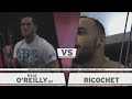 Kyle O Reilly Vs Ricochet Roderick Strong PWG World Title BLACK COLE SUN 12 12 2014