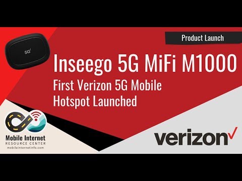 Verizon's First 5G Mobile Hotspot – Inseego 5G MiFi M1000