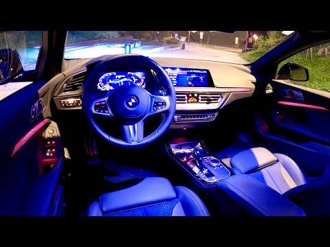 New BMW 1 Series (2021) - CRAZY AMBIENT LIGHTS demonstration (M Sport interior)