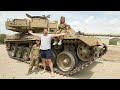 Playing with Real Army Tank | Tractors for kids