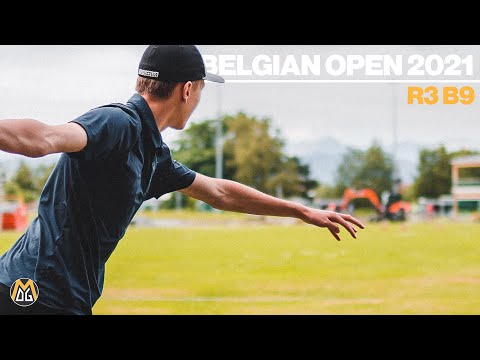 2021 Belgian Open | R3B9 Lead Card | Asgeirsson, Amann, Heymans, Ferro | More Disc Golf