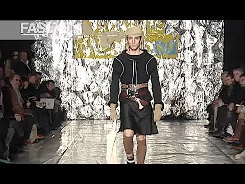 VIVIENNE WESTWOOD Fall 2003 2004 Menswear Milan - Fashion Channel