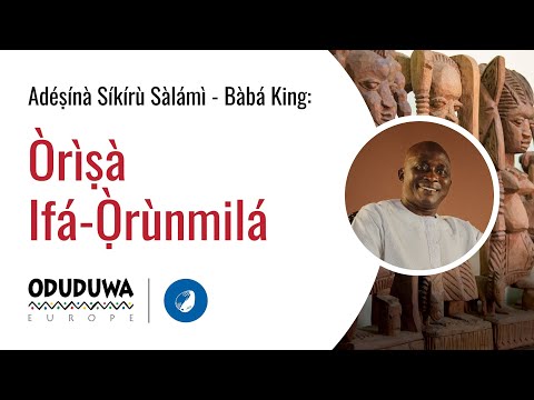 Òrìṣà Ifá Ọ̀rùnmilá, the òrìṣà of predestination, destiny, wisdom, and divination | Bàbá King