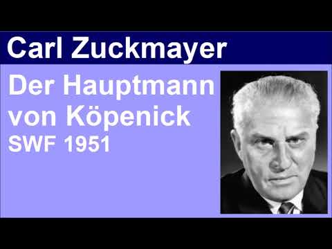 Der Hauptmann von Köpenick - Carl Zuckmayer - Hörspiel (SWF 1951)