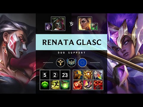 Renata Glasc Support vs Rell - EUW Challenger Patch 25.05