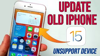 How to Update iPhone 6 to iOS 15 | Install iOS 15 Unsupported iPhone 6/5s