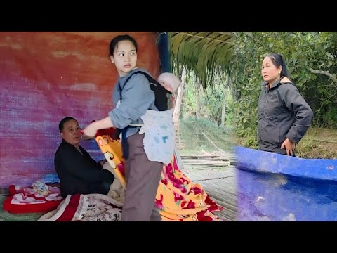 The girl quickly hid the man when the landlady came looking for her husband