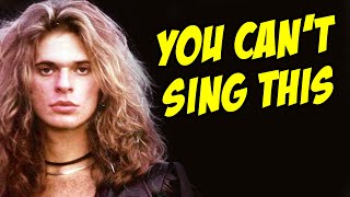 5 IMPOSSIBLE David Lee Roth vocal lines