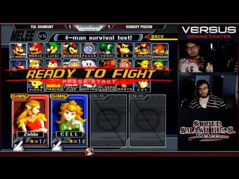 VS Weekly 3/13/16 - Losers Semis - TGL|Shamunt (Sheik) vs Hungry Pigeon (Peach) - Melee