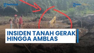 Tanah Amblas di Desa Saluadak Sulawesi Barat, Dikira Likuifaksi, Ternyata Tanah Gambut Lapuk
