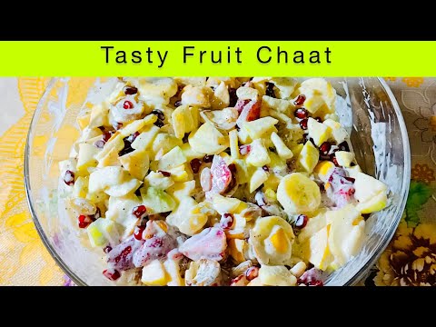 Fruit chaat recipe by Hafsa | Fruit chaat kaise banate hay | Ramazan special