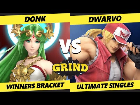 The Grind 204 - Donk (Palutena) Vs. Dwarvo (Terry) Smash Ultimate - SSBU