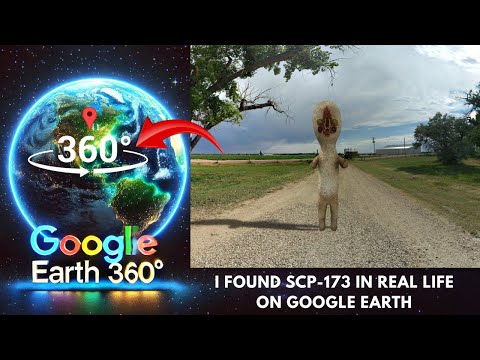 VR 360° - I found SCP-173 in real life on Google Earth!