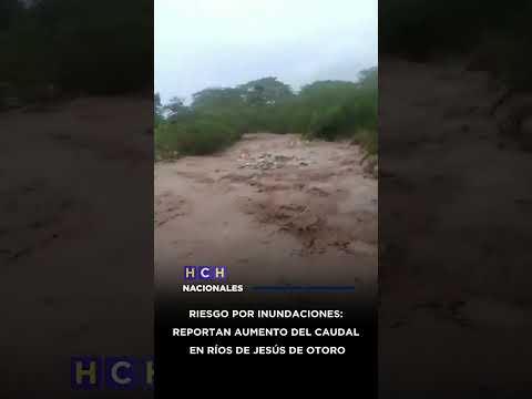 Alerta en Jesús de Otoro, aumenta caudal de quebrada de San Marco