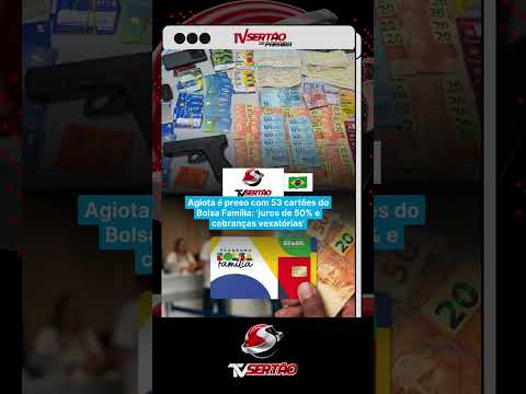 Suspeito de agiotagem com cartões do Bolsa Família é preso em Sergipe