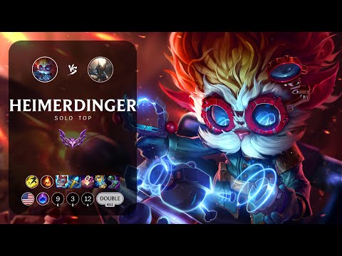 Heimerdinger Top vs Pantheon - NA Master Patch 13.8